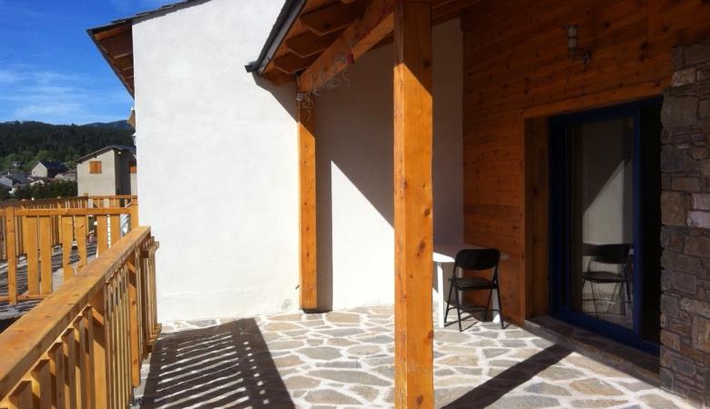Maison des ours terrasse