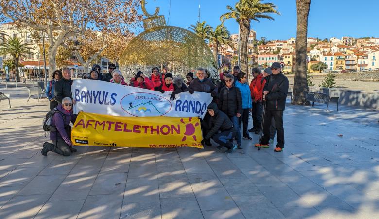 photo rando téléthon décembre 2023