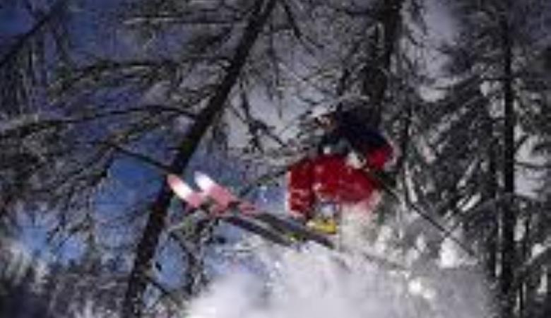 piste en forêt ski alpin