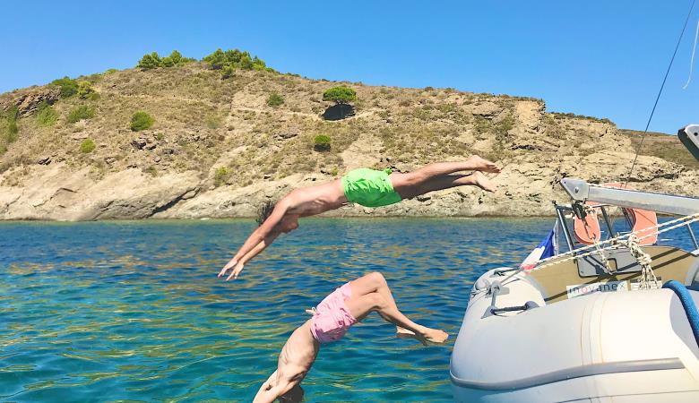 plongeon binome