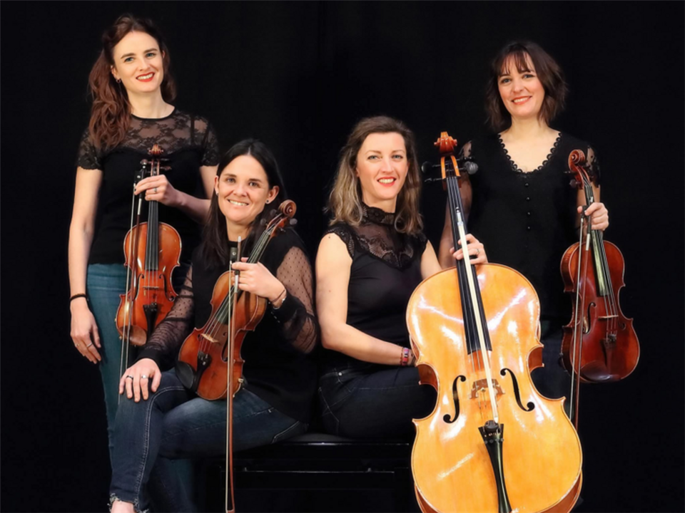 Concert à la bougie avec le quatuor opale