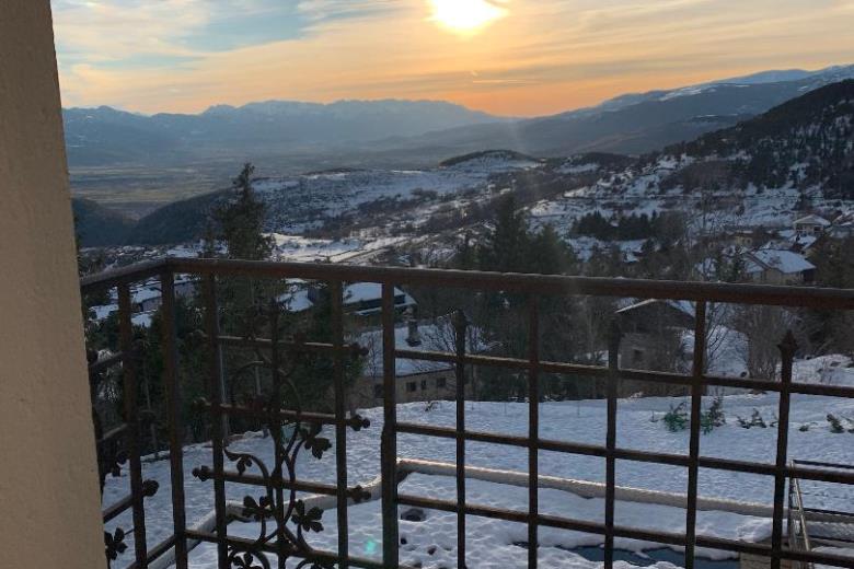 vue hiver fenetre ouest